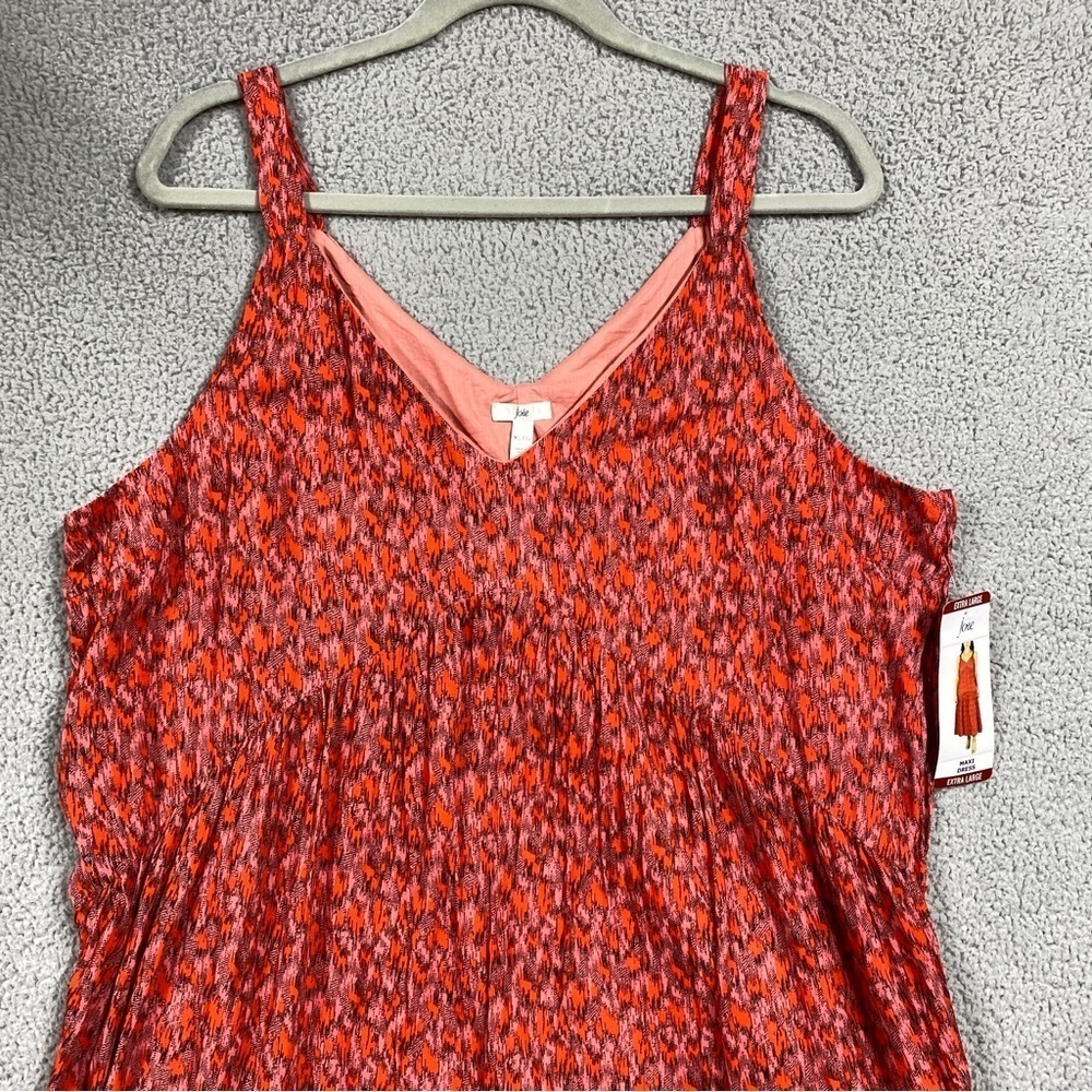 Joie Red Multi Floral Maxi Dress - Picture 3 of 9
